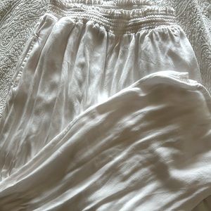 Mid-Rise Wide Leg Beach Pants - Wild Fable White S